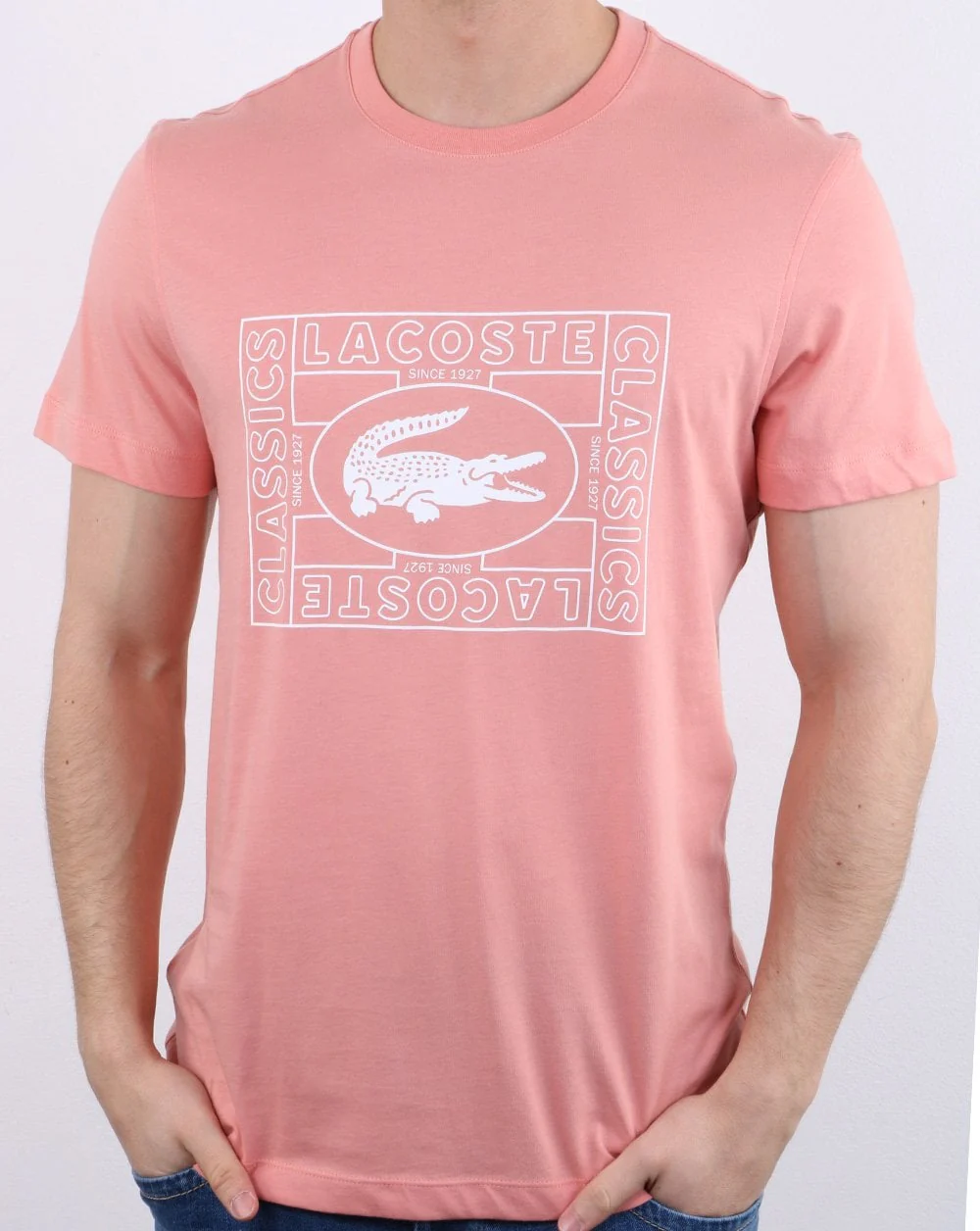 Lacoste Logo T-shirt Pink