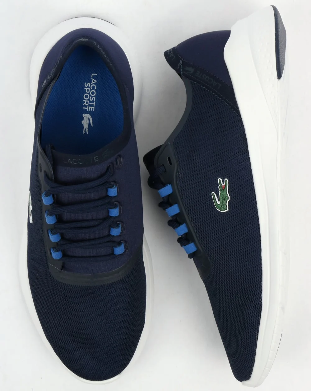 Lacoste LT Fit Trainers Navy/Dark Blue - Image 2