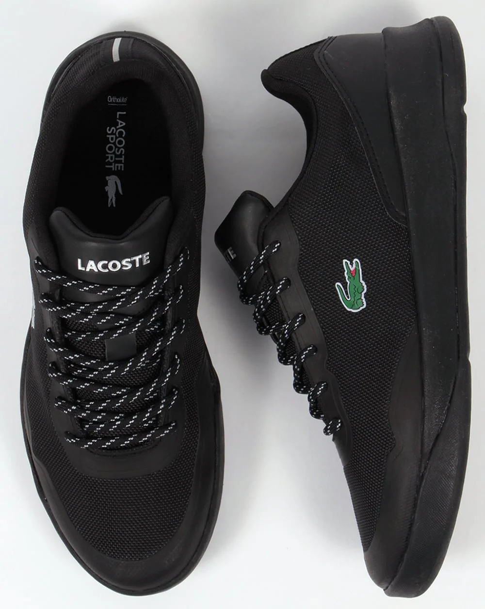Lacoste LT Spirit 117 Trainers Black - Image 2