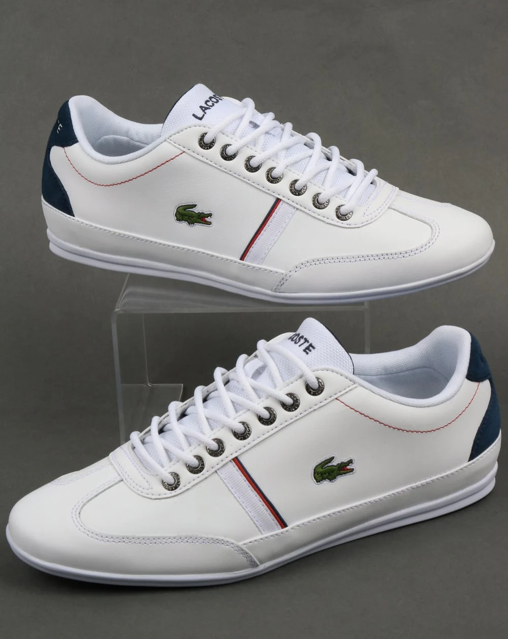 Lacoste Misano Sport Trainers White/Navy