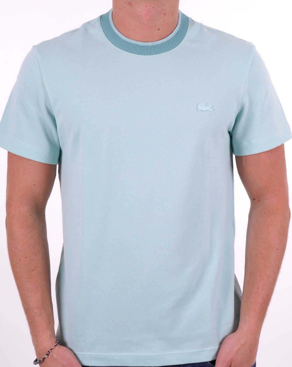 Lacoste Pique T-shirt Pastille Mint - Image 3