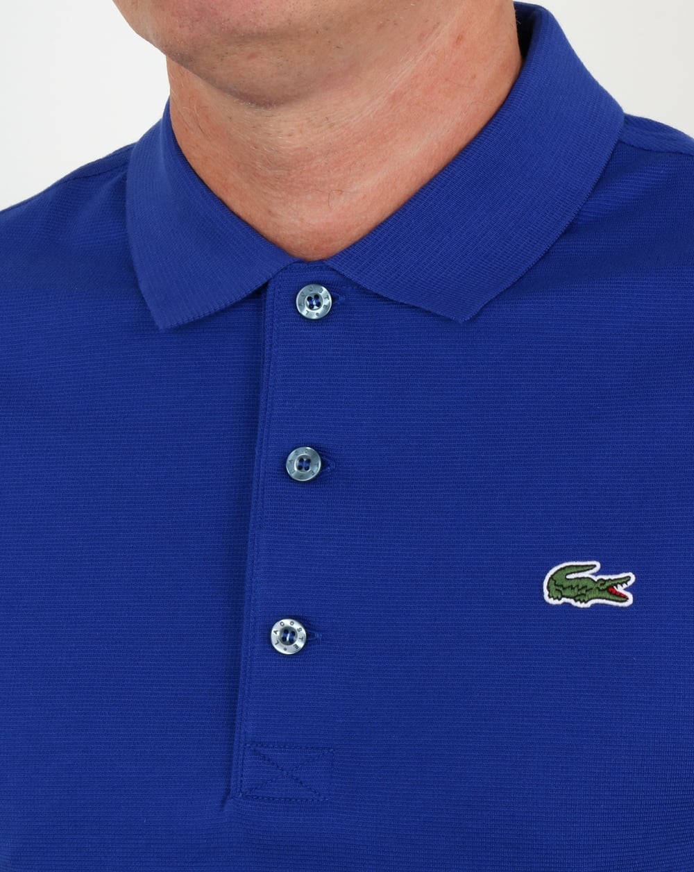 Lacoste Polo Shirt French Blue - Image 2