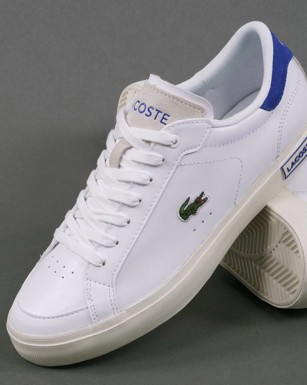 Lacoste Powercourt 123 SMA Trainer White/Blue