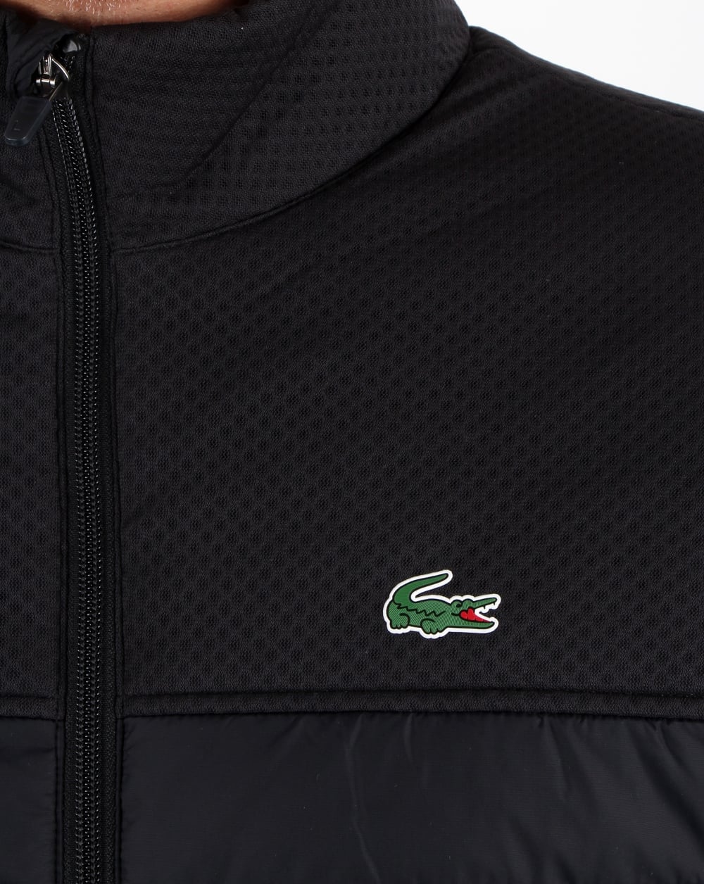Lacoste Puffer Jacket Black - Image 3