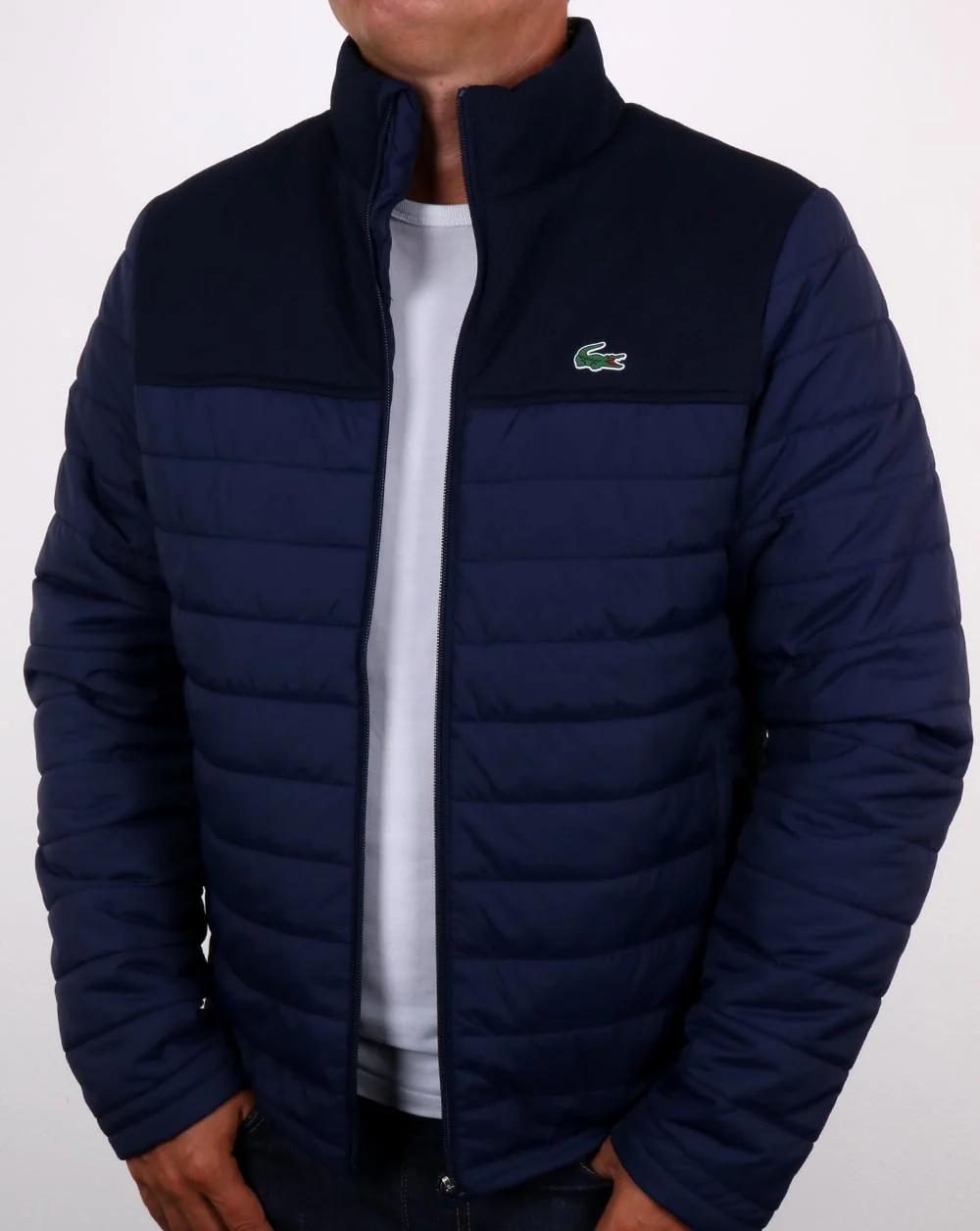 Lacoste Puffer Jacket Navy - Image 4