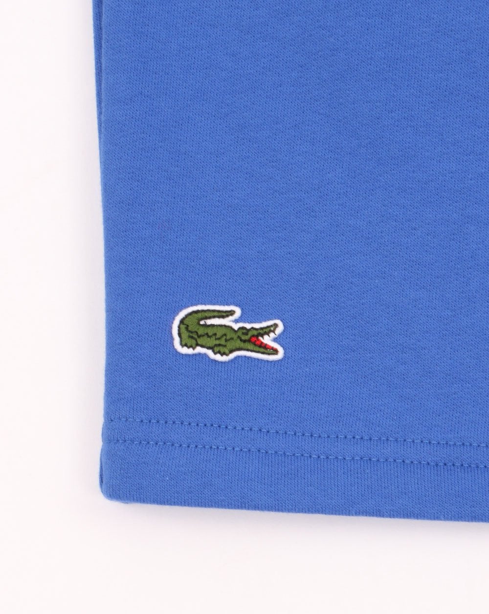 Lacoste Rear Pocket Fleece Shorts Blue - Image 2