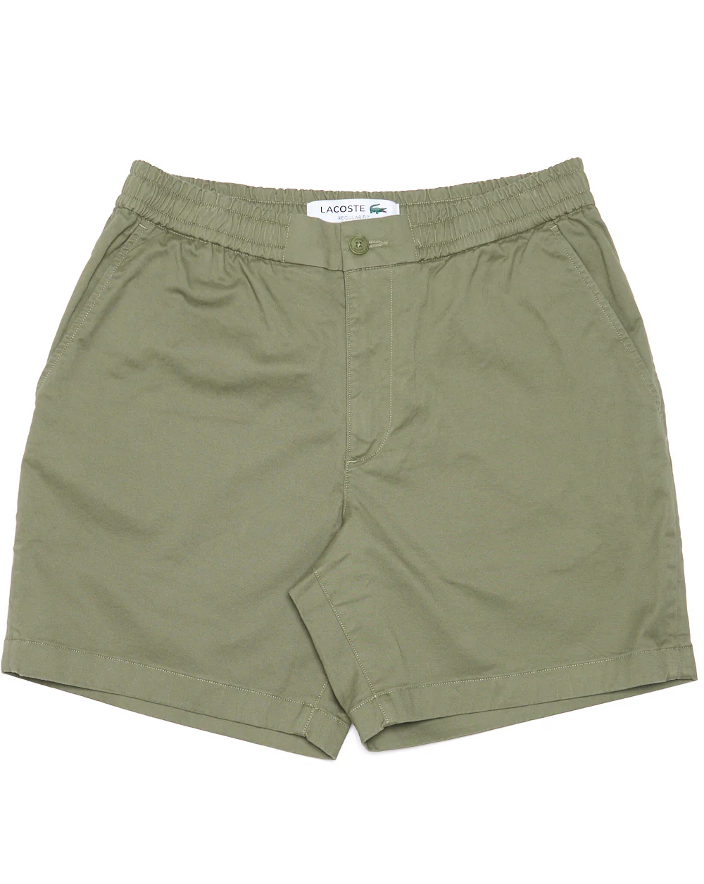 Lacoste Regular Fit Stretch Cotton Shorts Khaki
