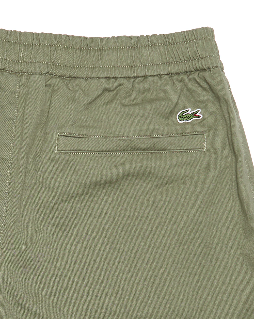 Lacoste Regular Fit Stretch Cotton Shorts Khaki - Image 2