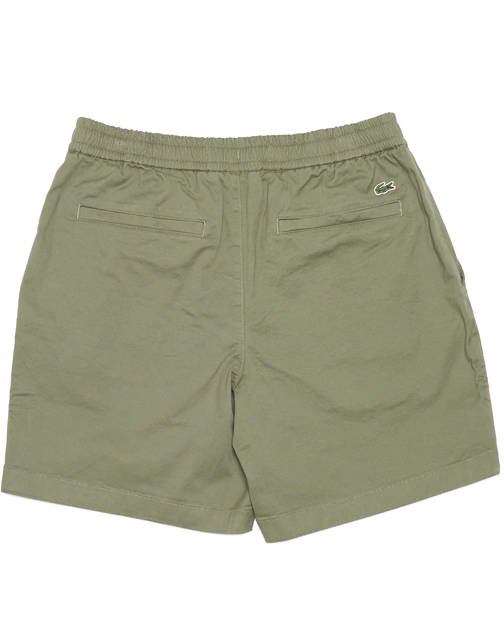Lacoste Regular Fit Stretch Cotton Shorts Khaki - Image 5