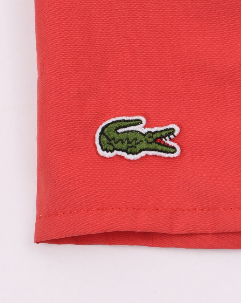 Lacoste Swim Shorts Coral/Green - Image 2