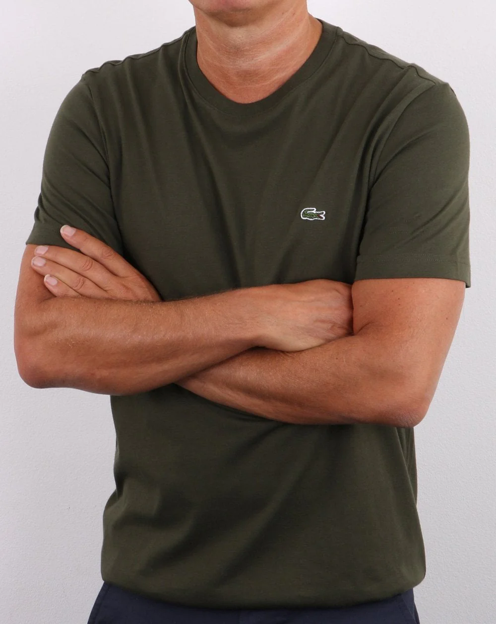 Lacoste T-shirt Khaki - Image 4