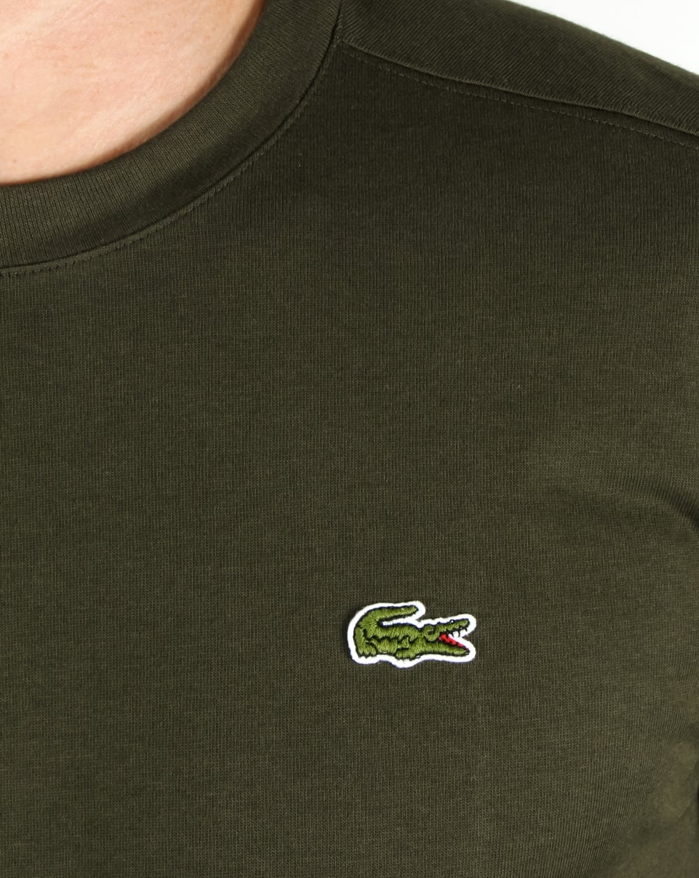 Lacoste T-shirt khaki Green - Image 2