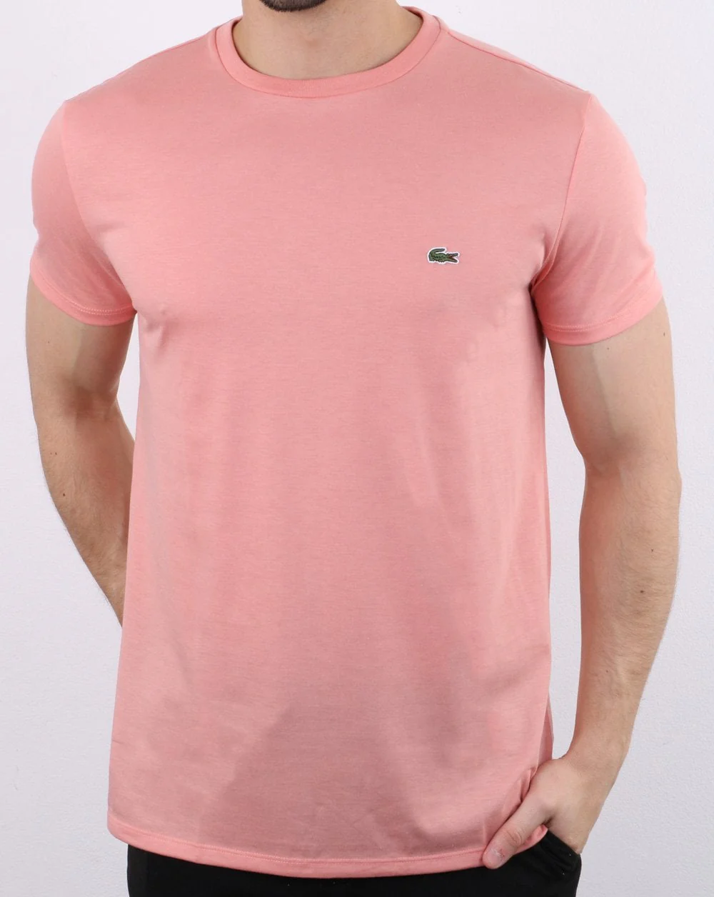 Lacoste T-shirt Salmon Pink - Image 2