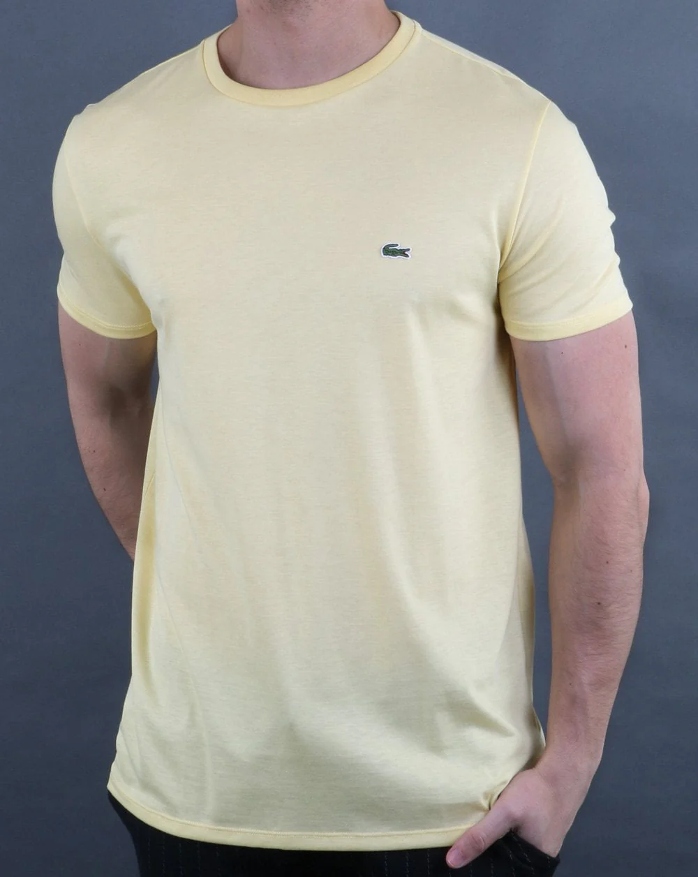 Lacoste T-shirt Yellow - Image 2