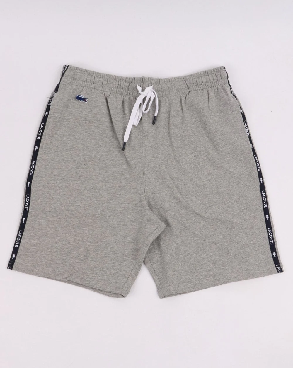 Lacoste Tape Fleece Shorts Grey