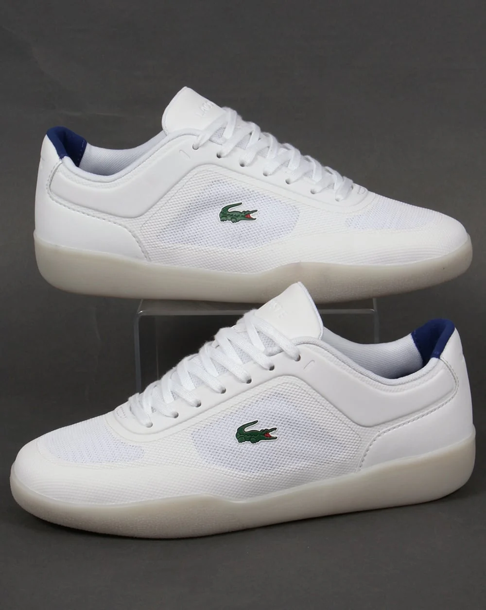 Lacoste Tramline SPM Trainers White/Navy