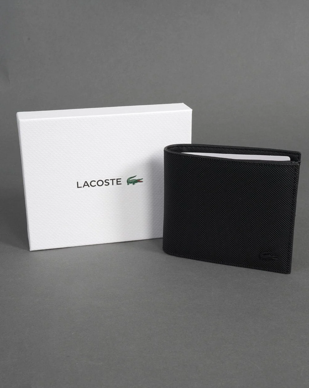 Lacoste Wallet Gift Set Black