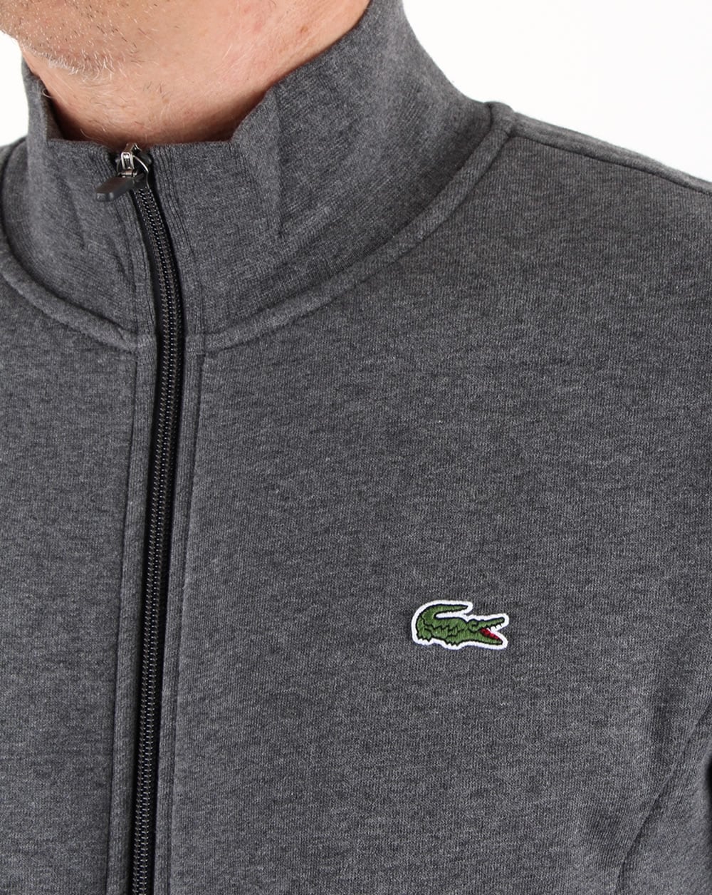 Lacoste Zip Up Track Top Pitch - Image 4