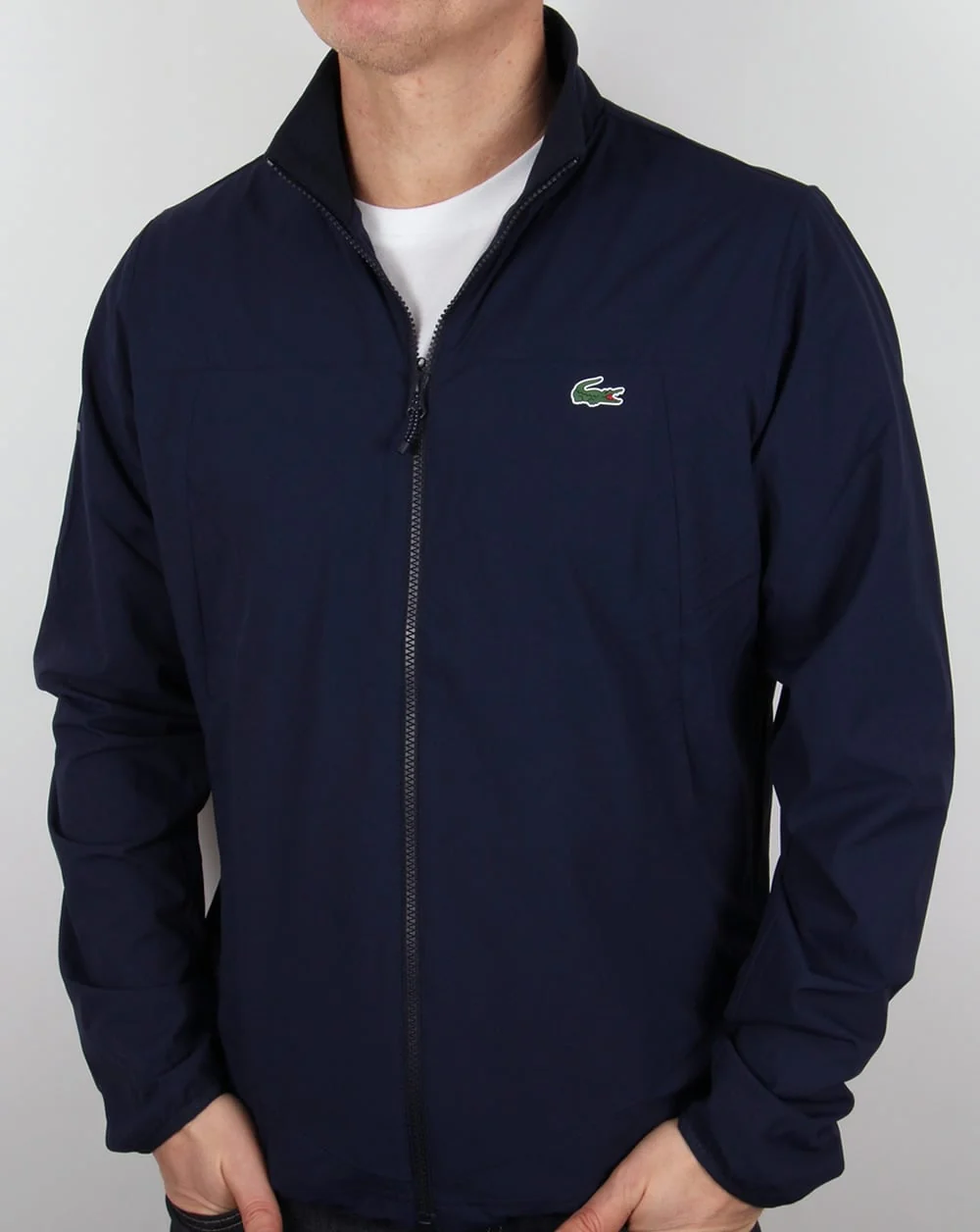 Lacoste Zipped Jacket Navy - Image 2