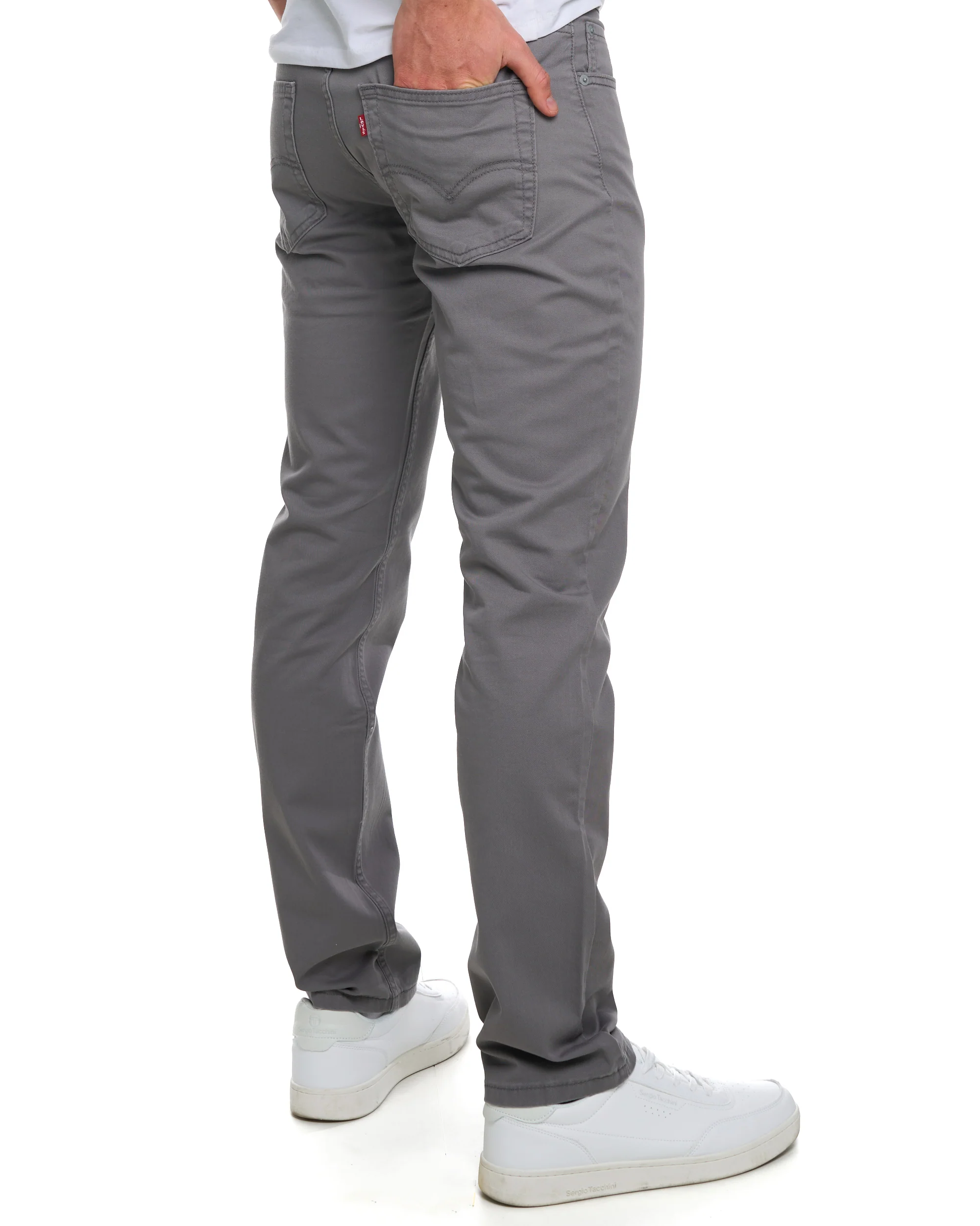Levi's 511 Slim Jeans Grey Twill - Image 2