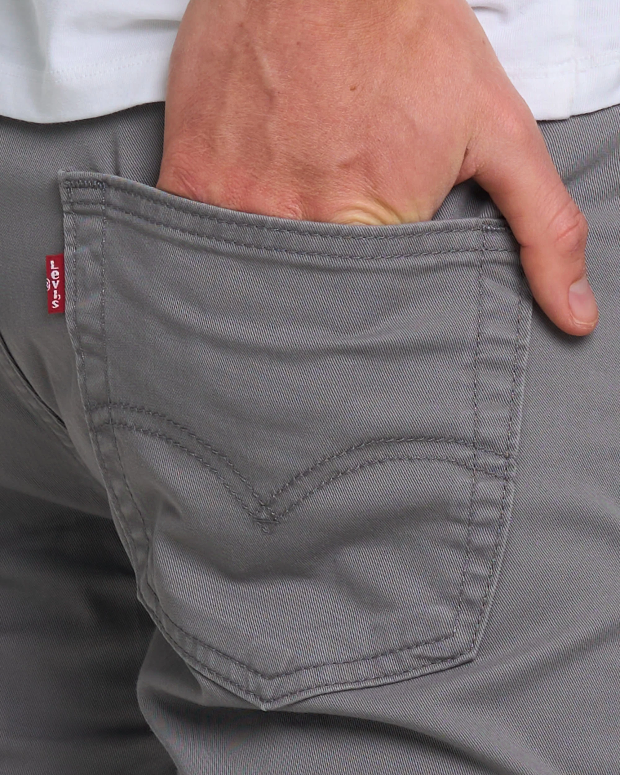 Levi's 511 Slim Jeans Grey Twill - Image 3
