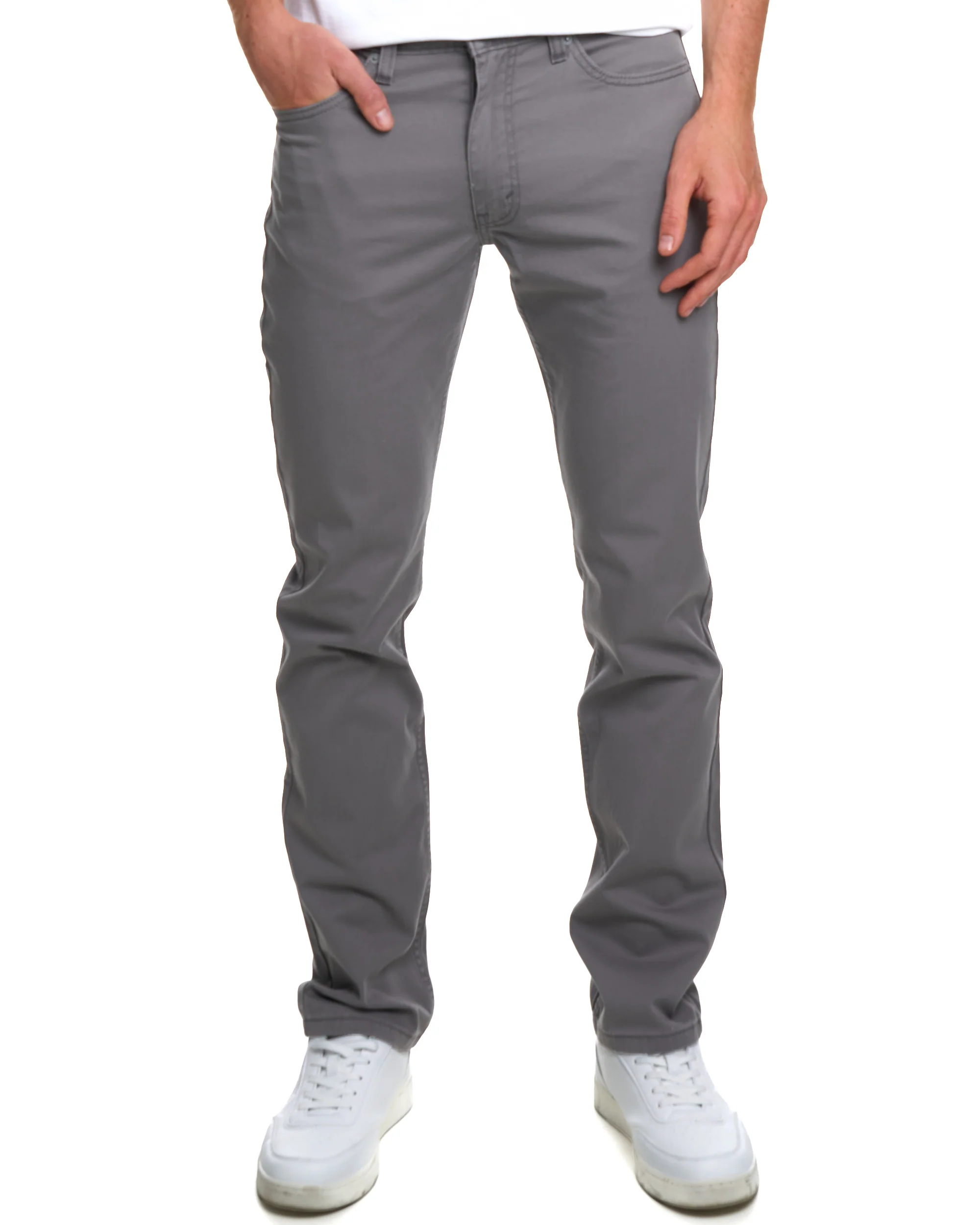 Levi's 511 Slim Jeans Grey Twill - Image 4