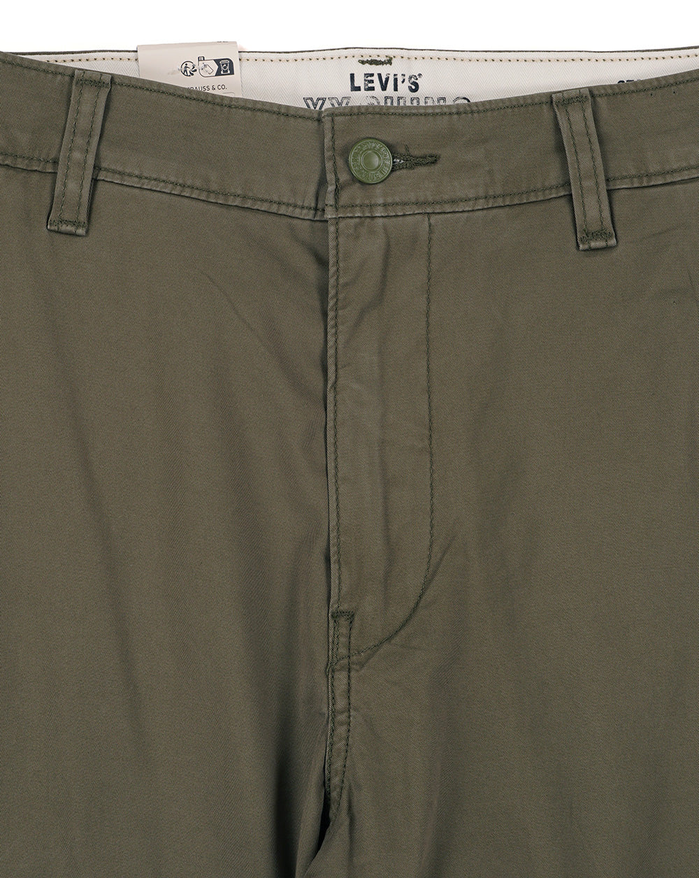 Levi's XX Chino Shorts Bunker Olive - Image 3