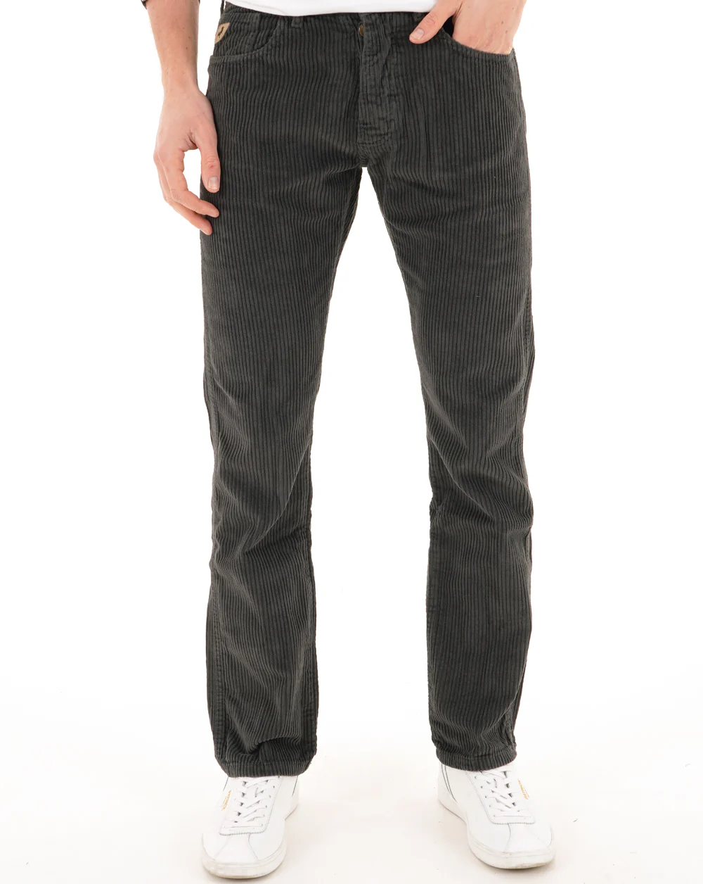 Lois Dallas Jumbo Cords Charcoal Shade - Image 3