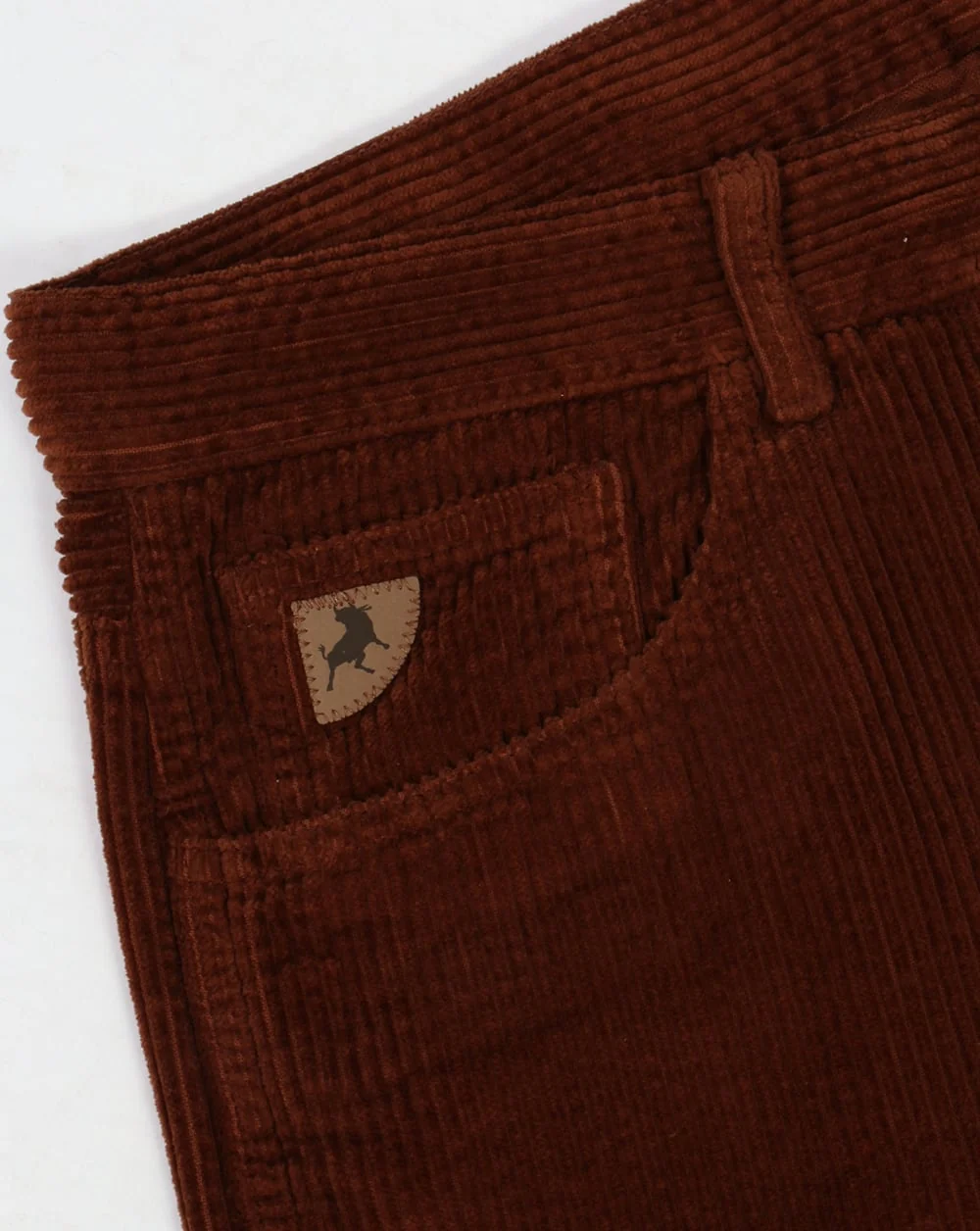 Lois Dallas Jumbo Cords Dark Brown - Image 3