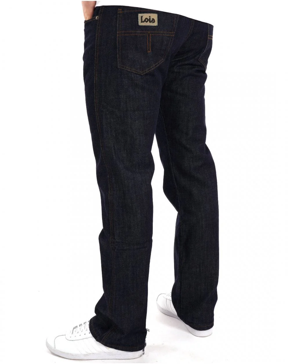 Lois Marvin Classic Straight Leg Jeans Dark Wash - Image 3