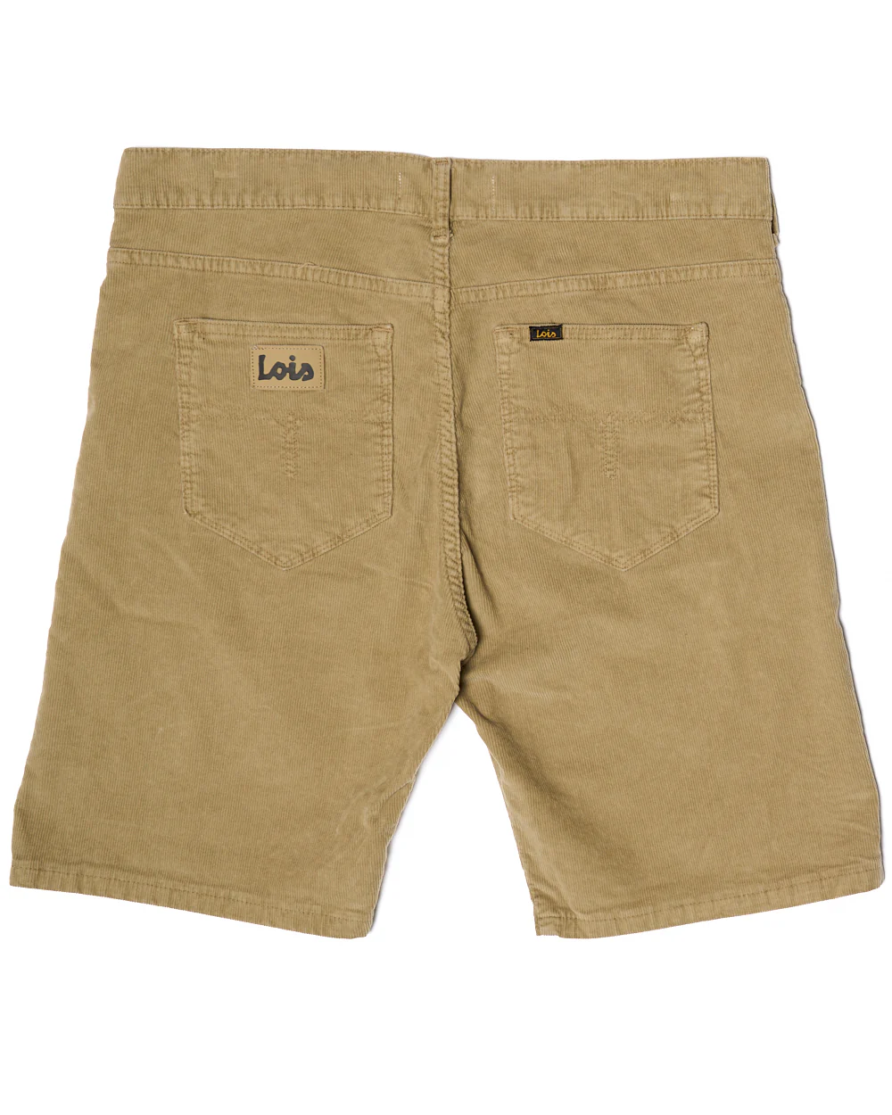 Lois Pepe Needle Cord Shorts Dark Sand - Image 4