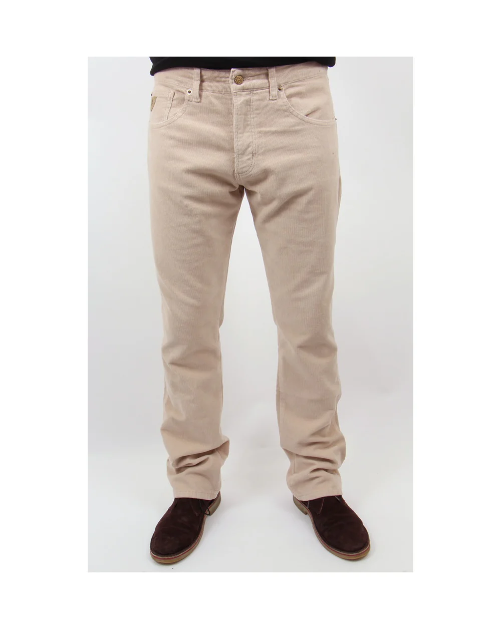Lois Regular Slim Needle Cords Sand
