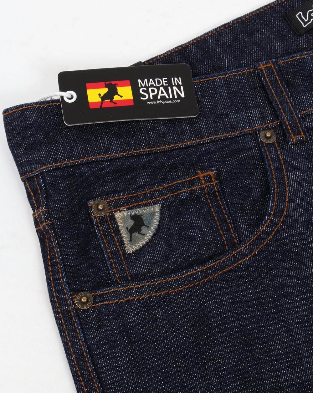 Lois Terrace Regular Taper Jeans Dark Wash - Image 3