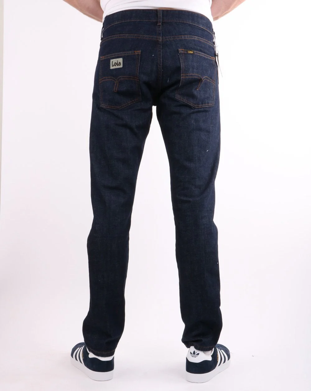 Lois Terrace Regular Taper Jeans Dark Wash - Image 5