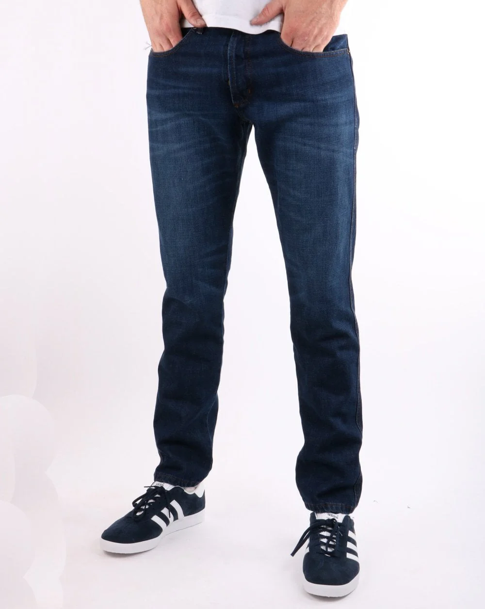 Lois Terrace Regular Taper Jeans Vintage Wash - Image 3