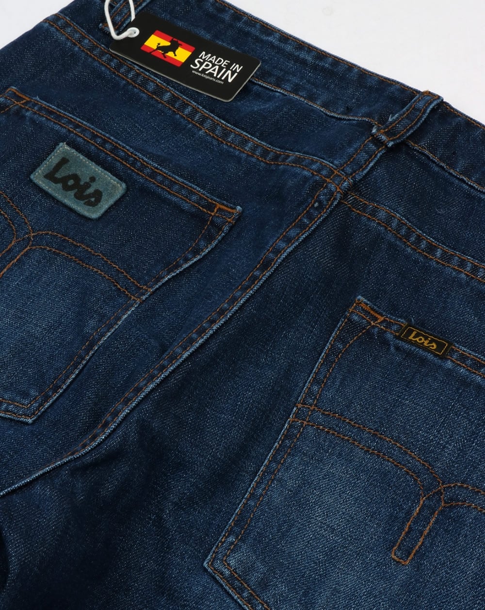 Lois Terrace Regular Taper Jeans Vintage Wash - Image 5