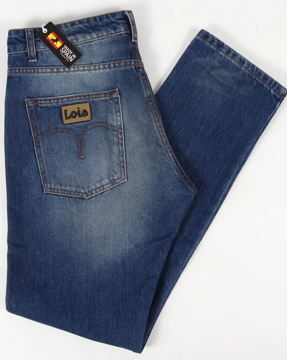Lois Terrace Taper Fit Jeans Blue Wash - Image 2