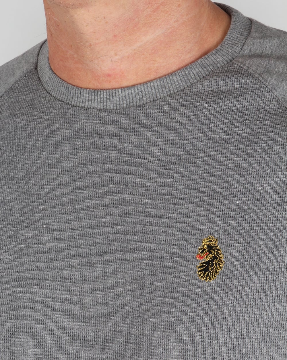 Luke Fresh Guy Sweatshirt Grey - Image 2
