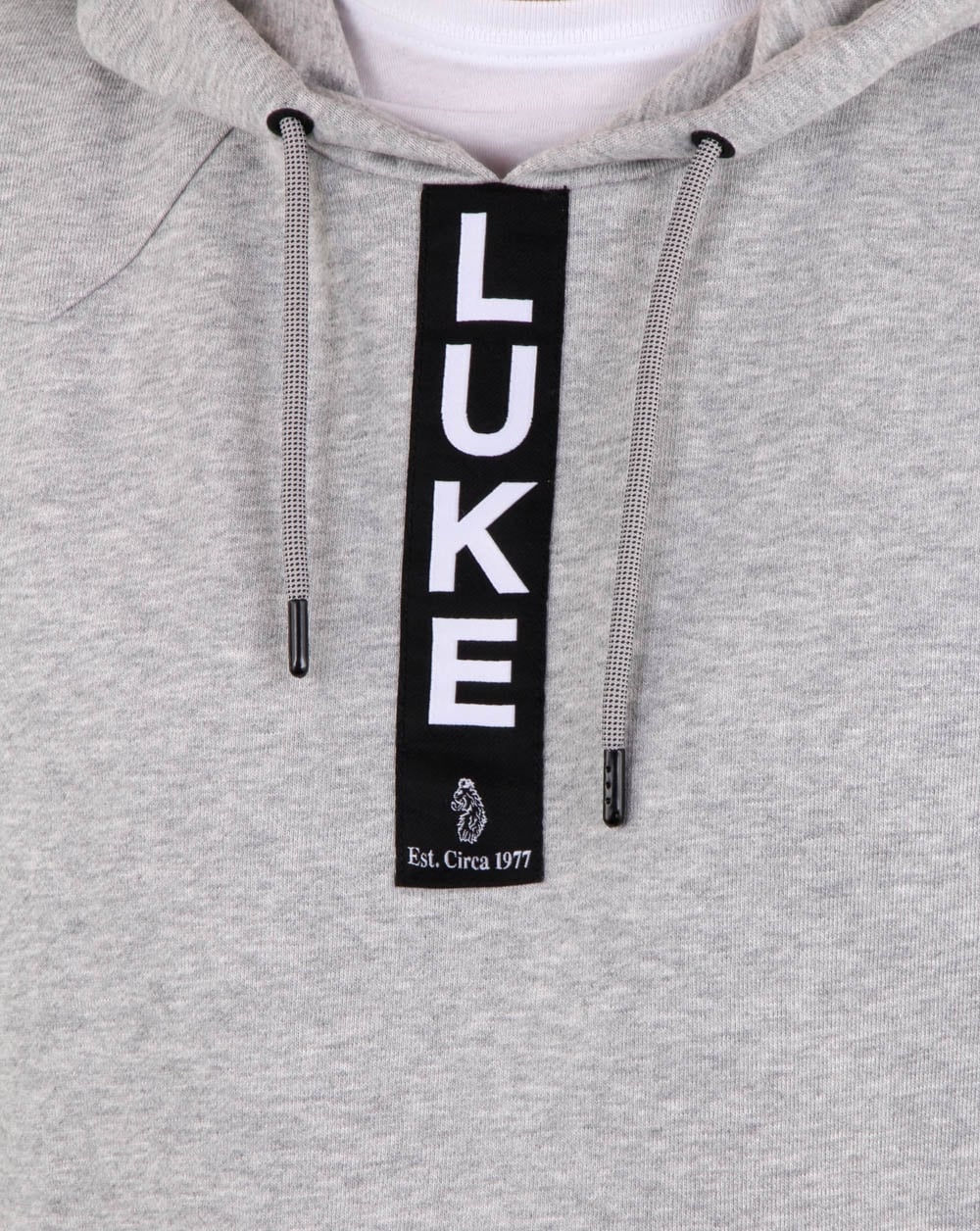 Luke Old Well Hoody Light Grey - Image 3