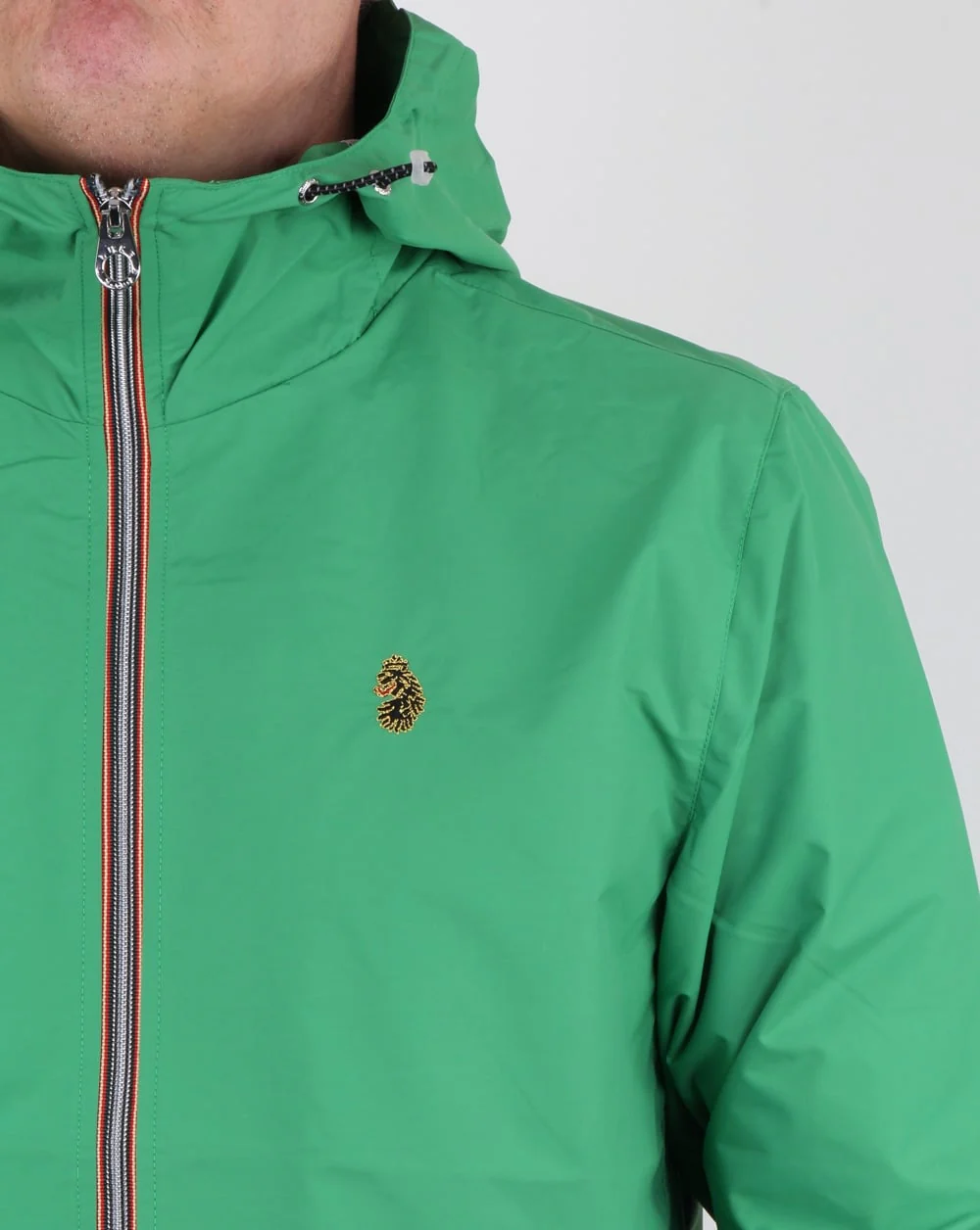 Luke Raleigh Hooded Jacket Green - Image 2