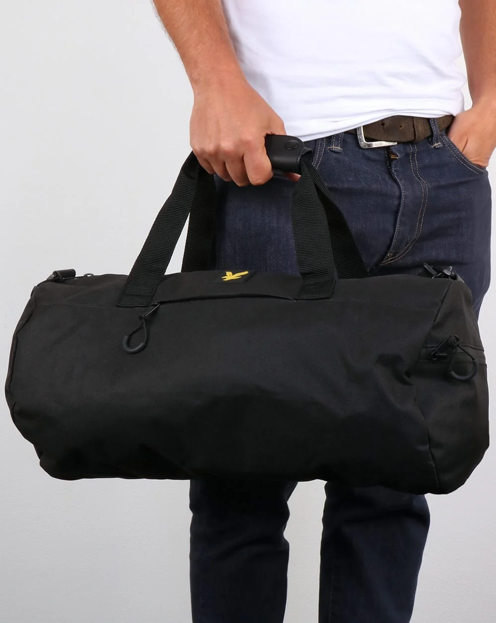 Lyle And Scott Barrel Bag True Black
