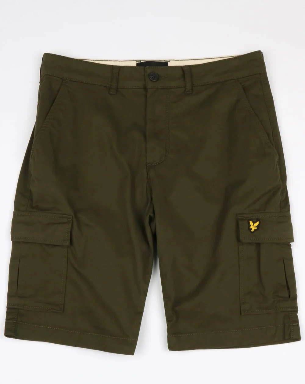 Lyle And Scott Combat Cargo Shorts Dark Sage