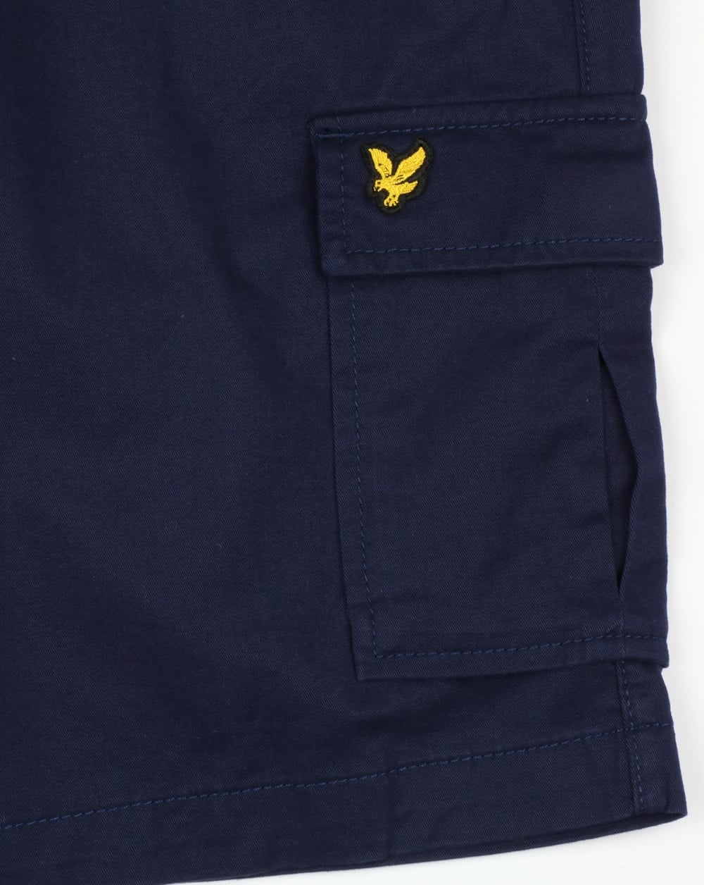 Lyle And Scott Combat Cargo Shorts Navy - Image 3