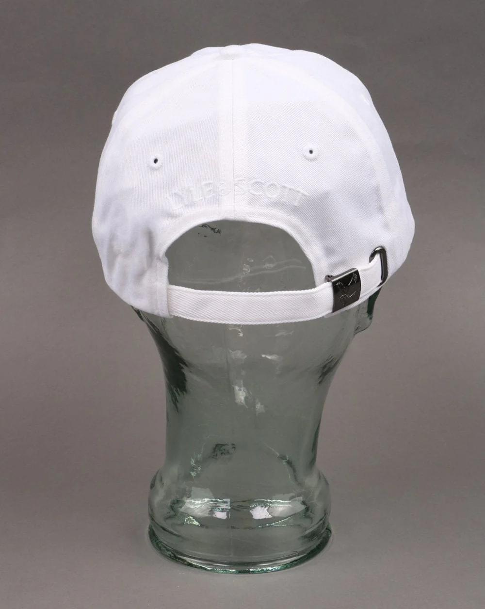 Lyle And Scott Cotton Baseball Cap White - Image 3