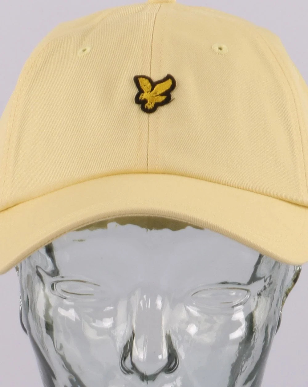Lyle And Scott Cotton Twill Baseball Cap Lemon - Image 2
