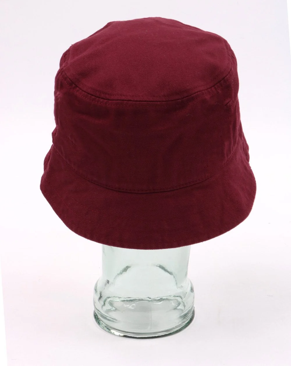 Lyle And Scott Cotton Twill Bucket Hat Claret - Image 4
