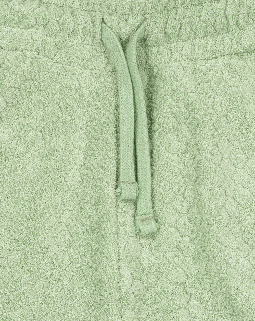 Lyle & Scott Honeycomb Towelling Shorts Sage Green - Image 7
