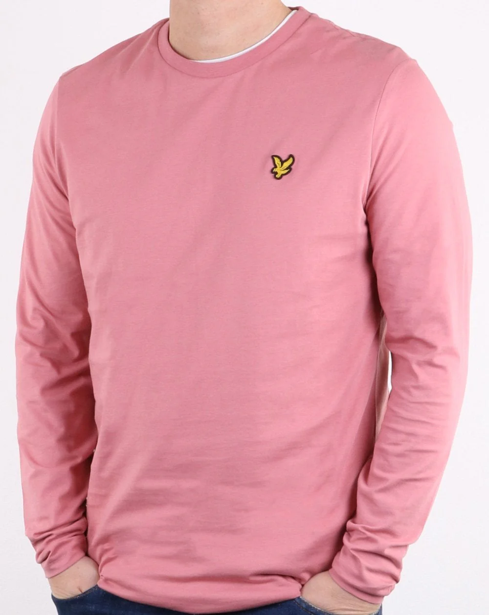 Lyle And Scott Long Sleeve T-shirt Pink - Image 3