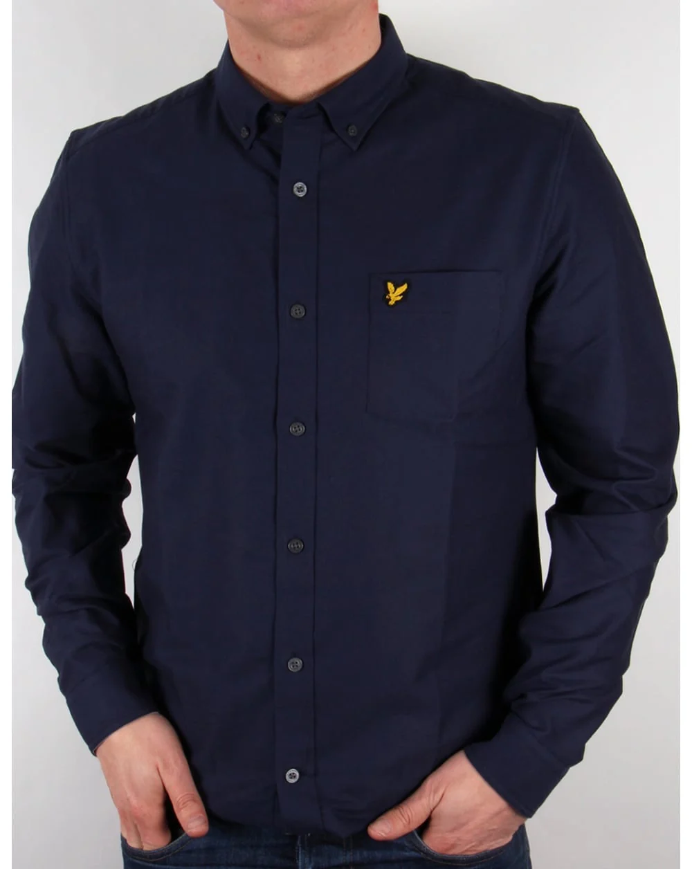 Lyle And Scott Oxford Shirt Navy