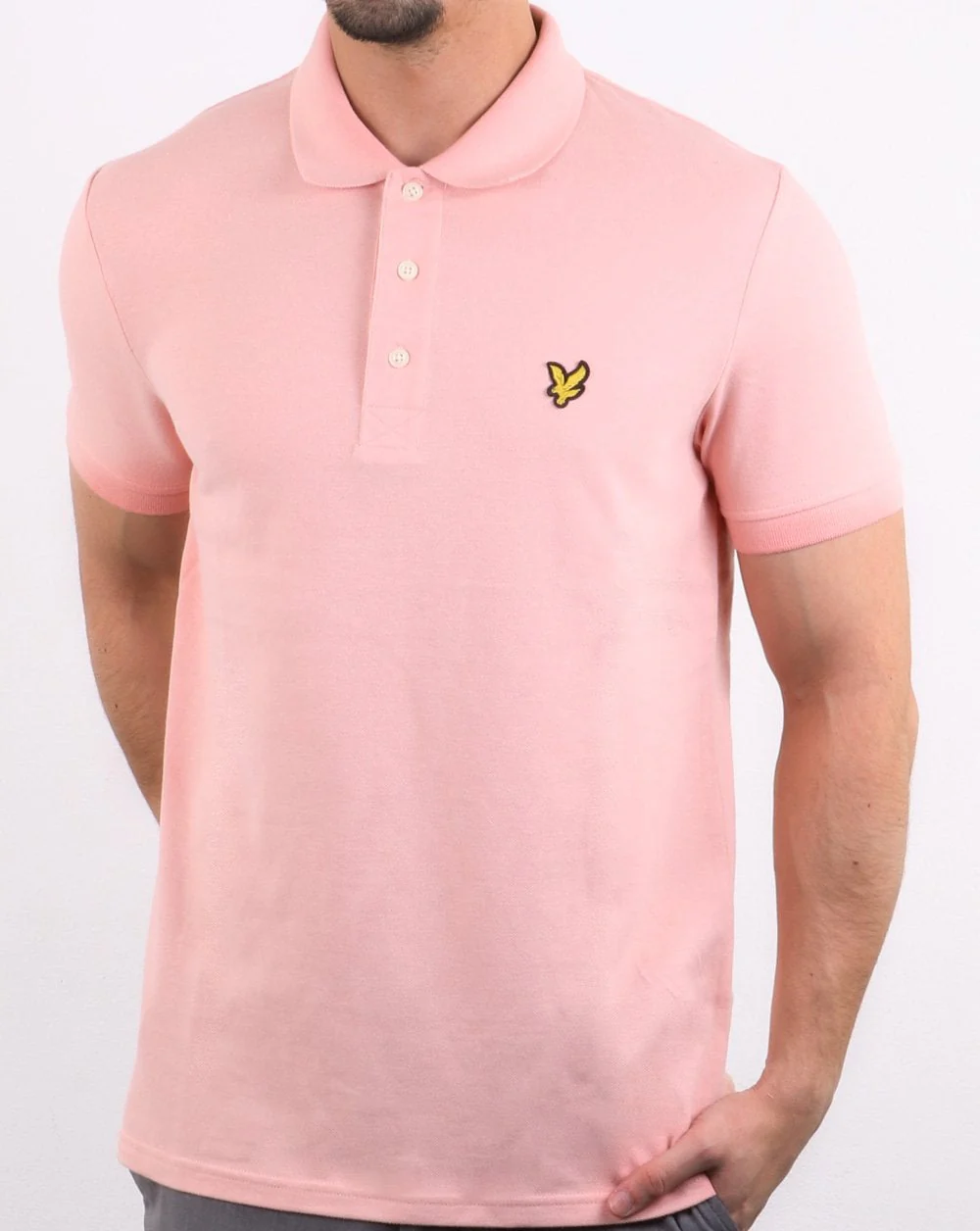 Lyle And Scott Polo Shirt Coral Way - Image 2